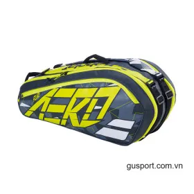 Túi Tennis Babolat PURE AERO X6 Pack Grey/Yellow/White (751222-370) 0