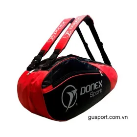 Túi Tennis Donex 2 Ngăn Đen/Đỏ -BT1001-08-07