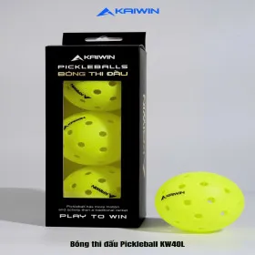 Bóng Thi Đấu Pickleball KAIWIN KW40L Outdoor (Hộp 3 quả)