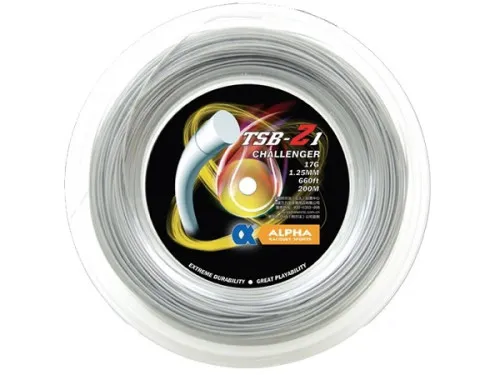 Dây tennis Alpha Z1 - Dây Trơn (Sợi 12m) 0