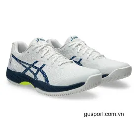 Giày Tennis Asics Gel Game 9 White/Mako Blue (1041A337-104) 0