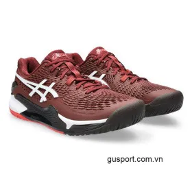 Giày Tennis Asics Gel Resolution 9 Antique Red/White (1041A330-600)