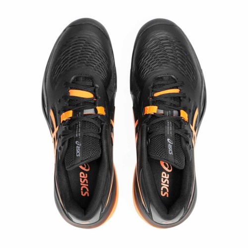 Giày Tennis Asics Gel Resolution X Black/Shocking Orange (1041A481-001) 5