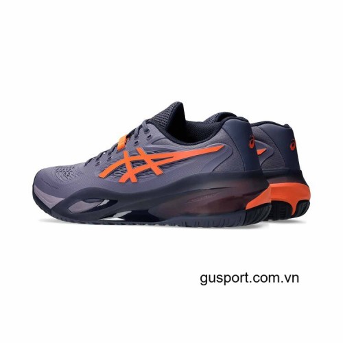 Giày Tennis Asics Gel Resolution X Greyish Purple/Nova Orange (1041A481-500) 2