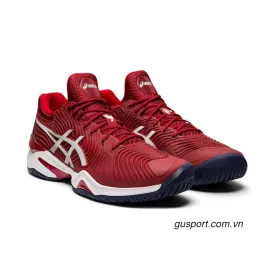 Giày tennis Asics Court FF 2 Novak Burgundy/White (1041A089-600)