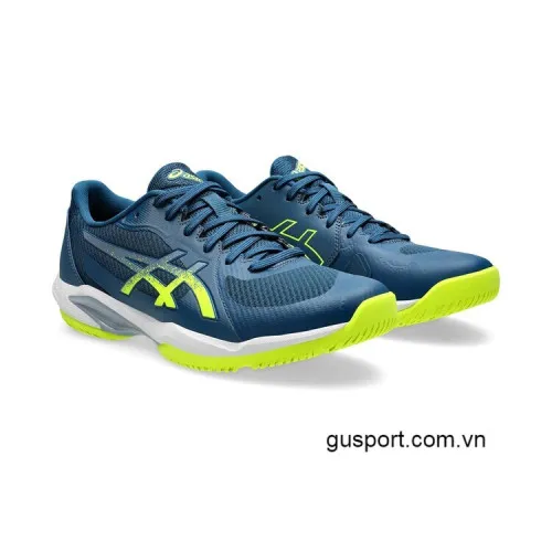 Giày Tennis Asics Solution SWIFT FF 2 Mako Blue/Safety Yellow (1041A466-400) 0