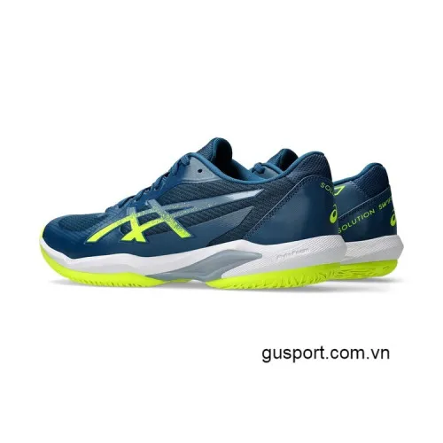 Giày Tennis Asics Solution SWIFT FF 2 Mako Blue/Safety Yellow (1041A466-400) 2