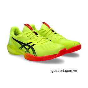 Giày Tennis Asics Solution Speed FF 3.0 PARIS Safety Yellow/Black (1041A479-750)