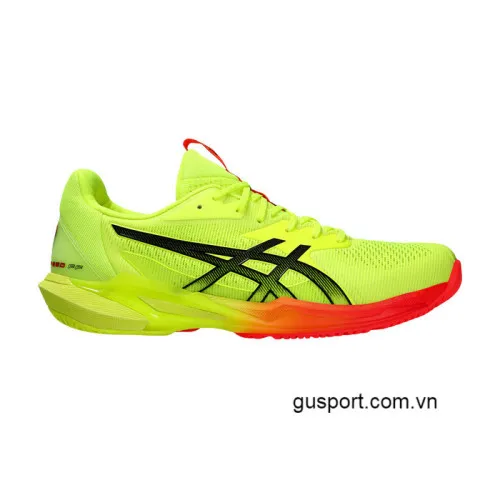 Giày Tennis Asics Solution Speed FF 3.0 PARIS Safety Yellow/Black (1041A479-750) 0