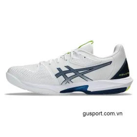 Giày Tennis Asics Solution Speed FF 3.0 White and Mako Blue (1041A438-102) 1