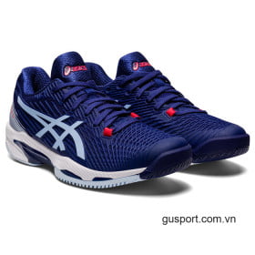 Giày Tennis Asics Nữ Solution Speed FF 2.0 Dive Blue/Soft Sky (1042A136-404)