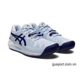 Giày Tennis Nữ Asics Gel Resolution 8 Soft Sky/Dive Blue (1042A072-407) 0