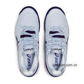 Giày Tennis Nữ Asics Gel Resolution 8 Soft Sky/Dive Blue (1042A072-407) 3