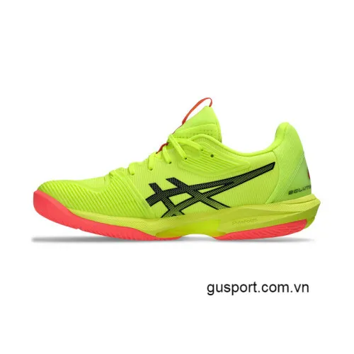 Giày Tennis Asics Nữ Solution Speed FF 3.0 PARIS Safety Yellow/Black (1042A275-750) 1