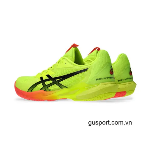 Giày Tennis Asics Nữ Solution Speed FF 3.0 PARIS Safety Yellow/Black (1042A275-750) 2