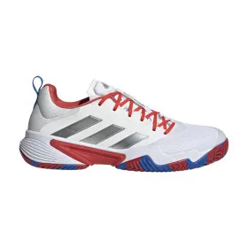 Giày Tennis Adidas BARRICADE White/Silver Met (ID1550)