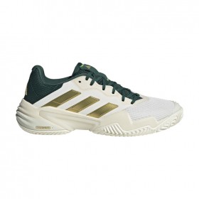 Giày Tennis Adidas BARRICADE 13 White/Gold/Green- IH5140 0