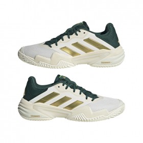 Giày Tennis Adidas BARRICADE 13 White/Gold/Green- IH5140 3