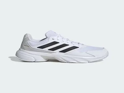 Giày Tennis Adidas COURTJAM CONTROL 3 White/Grey Two -IF7888