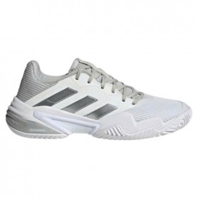 Giày Tennis Nữ Adidas BARRICADE 13 White/Grey- IF0407