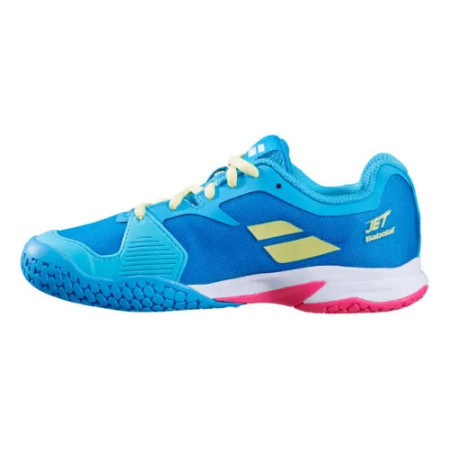 Giày Tennis Trẻ Em BABOLAT JET ALL COURT (33S20648-4066)- Turquoise/Pink 0