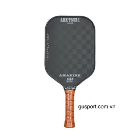 Vợt Pickleball AMAKIRK 18K TOUR 1 (230Gr)- Black