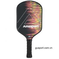 Vợt Pickleball AMASPORT PROTON Carbon Friction Textured Surface (230gr)-PA016-RYG