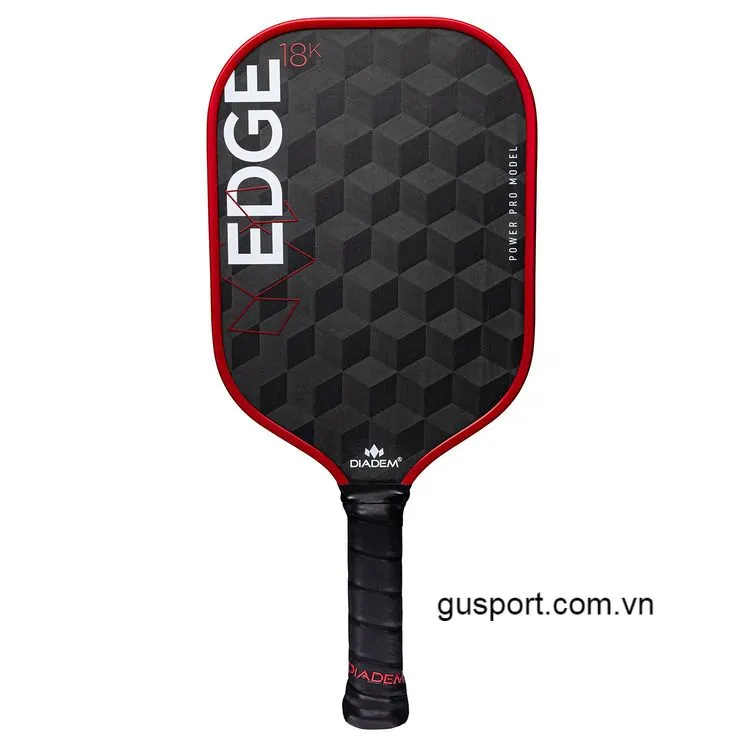 Vợt Pickleball Diadem Edge 18K Power Pro (226Gr)-Red