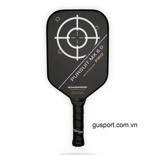 Vợt Pickleball Engage Pursuit Pro MX 6.0 Carbon Fiber 16mm (222gr)-LITE 0