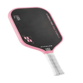 Vợt Pickleball FACOLOS PRO SERIES 16mm - Hybrid Pro Pink 1