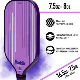 Vợt Pickleball Franklin Signature Pro 13mm (218GR)- LILAC 2