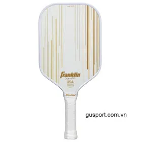 Vợt Pickleball Franklin Signature Pro 13mm (218GR)- White/Gold