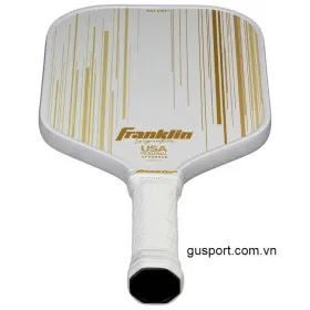 Vợt Pickleball Franklin Signature Pro 13mm (218GR)- White/Gold 5