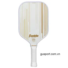 Vợt Pickleball Franklin Signature Pro 16mm (230GR)- White/Gold