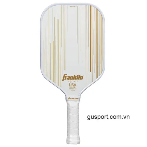 Vợt Pickleball Franklin Signature Pro 16mm (230GR)- White/Gold 0