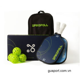 Set 2 Vợt Pickleball SPIKOPOLL SPI NEW (225Gr)