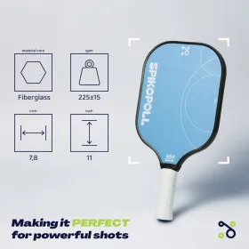 Set 2 Vợt Pickleball SPIKOPOLL SPI NEW (225Gr) 2