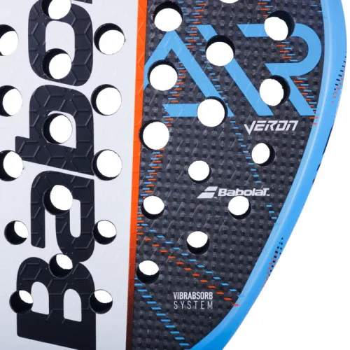 Vợt Padel Babolat Air Veron Black/Blue (355Gr) -150105 3