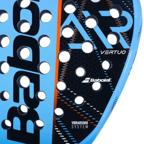 Vợt Padel Babolat Air Vertuo Black/Blue (345Gr) -150108 3