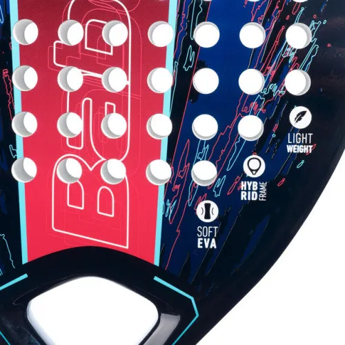 Vợt Padel Babolat Contact Black/Blue/Red (340GR)- 150115 3