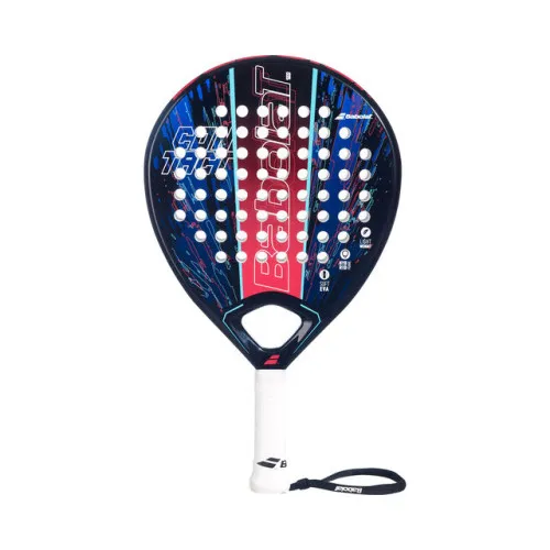 Vợt Padel Babolat Contact Black/Blue/Red (340GR)- 150115 0