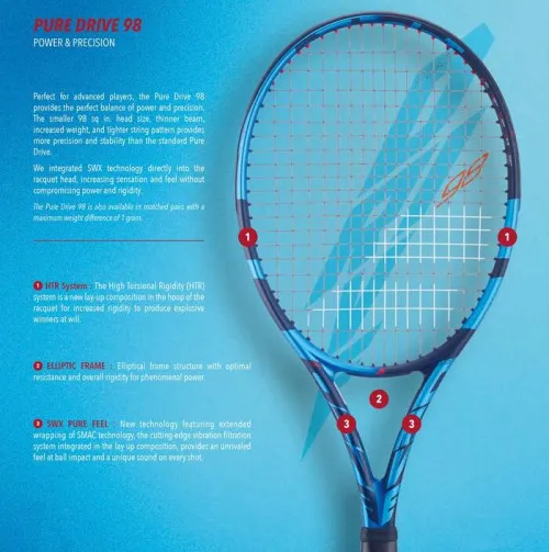 Vợt Tennis Babolat Pure Drive 98- 101474 3