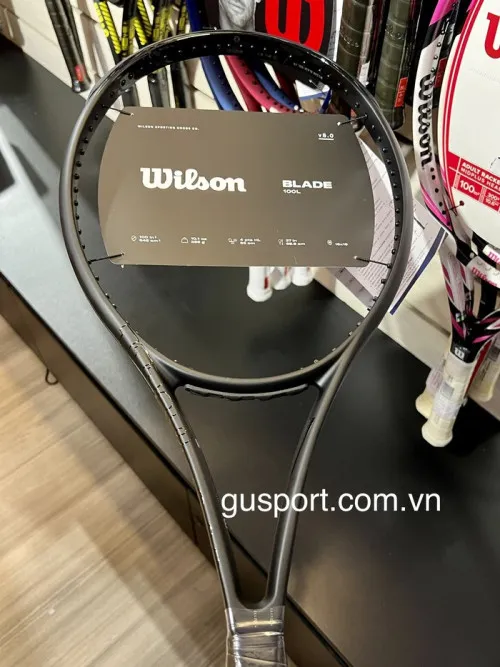 Vợt Tennis Wilson Blade 100L V8 (285GR) NOIR Limited -WR142111U2 4